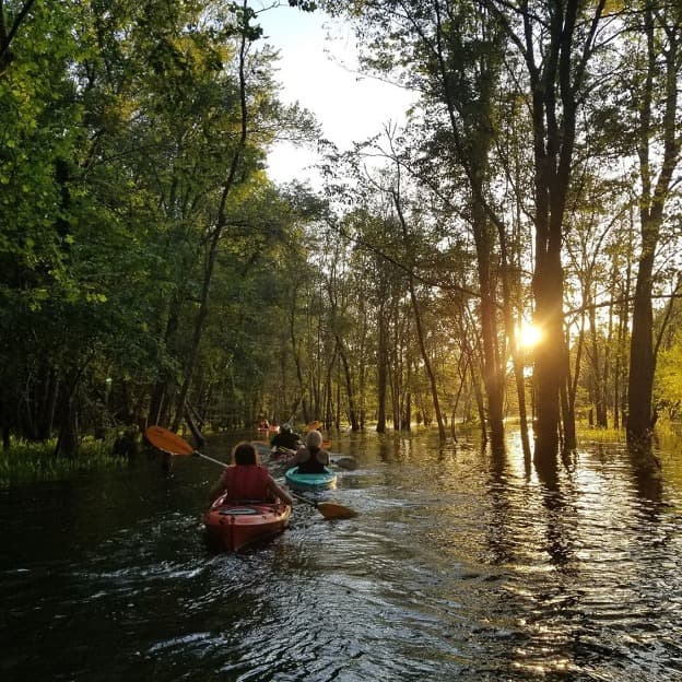 Kayaking